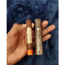 Load image into Gallery viewer, XIFEI Cigar Lighter, Cigar Puncher, Cigar Draw Enhancer, Cigar Stand, All-in-one Lighter